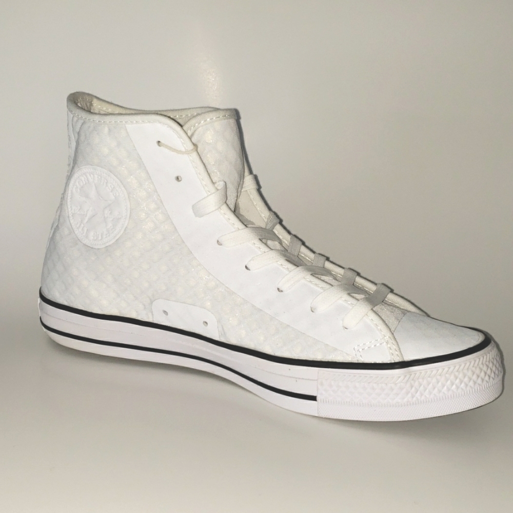 🟡Clearance Sale 🟡 Converse All Star Hi Fuse Hi Performance White Sneakers